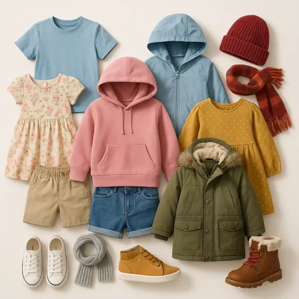 لباس و پوشاک بهار، تابستان، پاییز، زمستان متنوع و مدرن