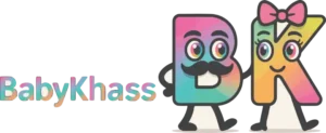 لوگوی فروشگاه بچه‌های خاص (babykhass) – فروشگاه تخصصی پوشاک کودک در شیراز